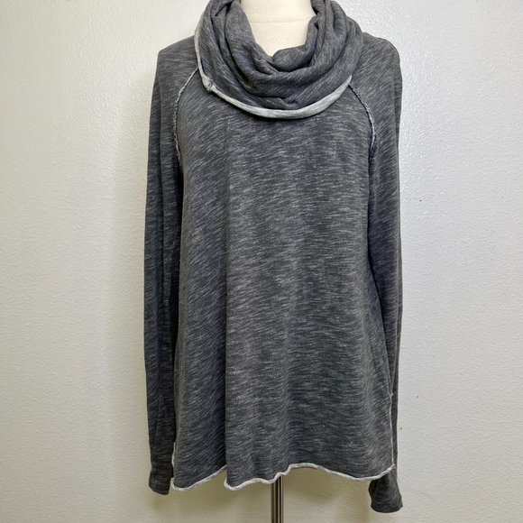 Free People FP Beach Cocoon Cowl Neck Pullover Sweater Top no Size - Picture 2 of 8